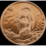 1/4 oz Kupfer Ascension 2025 BU - SEGELSCHIFF / SAILING...