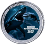NEU* 1 oz Kongo 2025 COLOR - MEGALODON - KILLER SHARK /...