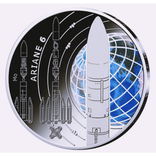 NEU* Deutschland 5 Euro 2026 BU - ARIANE 6 - Erforschung des Weltraums / Space Exploration