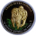 1 oz Kamerun 2010 Gilded Proof -  CROSS RIVER GORILLA & BABY - Silber Color 1000 Francs Bull & Bear