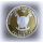1 oz Kamerun 2010 Gilded Proof -  CROSS RIVER GORILLA & BABY - Silber Color 1000 Francs Bull & Bear