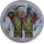 1 oz USA American Eagle/Liberty 2005 Stardust - PAPST BENEDIKT XIV. Habemus Papam - Silber Color Sternenstaub Edition - Joseph Ratzinger