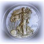 Neu* 1 oz USA 2009 Gilded Sternenstaub Edition- LIBERTY...