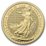 NEU*  1 Unze Gold Britannia 2026 BU King Charles England...