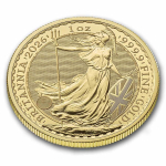 NEU*  1 Unze Gold Britannia 2026 BU King Charles England BU -  Vierte Ausgabe mit King Charles
