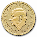 NEU* 1/10 Unze Gold UK 2026 BU - Britannia King Charles -...