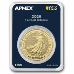NEU*  1 oz Gold Britannia UK 2026 PCGS First Strike -...