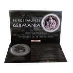 NEU* 1 oz Niue 2013 Proof Coin Card - LADY GERMANIA - Die...