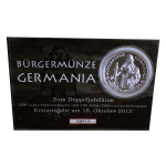 NEU* 1 oz Niue 2013 Proof Coin Card - LADY GERMANIA - Die...