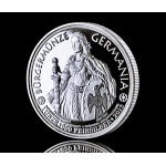 NEU* 1 oz Niue 2013 Proof Coin Card - LADY GERMANIA - Die Heldin Germaniens - Silber 1$