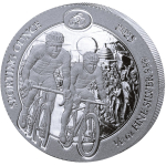 1/12 oz Ruanda 2025 BU - RADSPORT / CYCLING -  Sporting Ounce - Silber 10 RWF