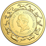 1 oz Gold Australien RAM 2026 BU - PFERD - Jahr des...