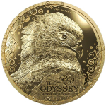 1/4 oz Gold Südafrika 2025 Proof - Odyssey of the Sky / Gänseadler Gaukler / Bateleur Eagle - gold 50 Rand