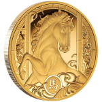 1 oz Gold Niue 2026 Proof - Jahr des PFERDES - YEAR of...