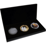 3 x 1 oz Ruanda/Rwanda 2025 Giganten 80 mm  - RADSPORT / CYCLING -  Sporting Ounce - Antique / Color / Gilded - Silber 50 RWF
