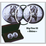 2 x 1 oz Südafrika Big Five NASHORN / RHINO  2025...