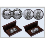 2 x 1 oz Südafrika Big Five NASHORN / RHINO  2025...