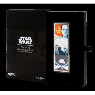 3 oz Niue 2025 Proof - Star Wars RISE of the SKYWALKER / Der Aufstieg des SKYWALKER  - Posters Edition - Star Wars Kollektion - silber Rectangular 5 NZ$
