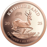 Neu * 2 x 1 Unze Gold Big Five Serie III NASHORN / RHINO und Krügerrand mit Privy Nashorn Südafrika 2025 Proof