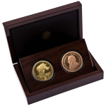 Neu * 2 x 1 Unze Gold Big Five Serie III NASHORN / RHINO und Krügerrand mit Privy Nashorn Südafrika 2025 Proof