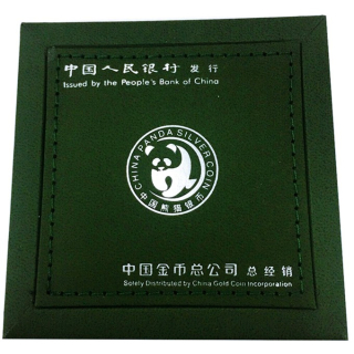 China Panda Original CGCI ETUI - BOX - für Pandamünzen - China Gold Coin Corp.