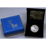 NEU* 1 oz China 2014 PROOF FLOWER - Jahr des PFERDES /...