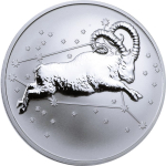 1 oz Tokelau 2015 - WIDDER ARIES - Reverse Proof silber -...