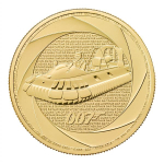 NEU* 1 oz Gold UK 2026 BU - BOND007 - OSPREY HOVERCRAFT - Six Decades BOND / Sechs Jahrzehnte 007 - Quantum of  Solace / Die Another Day - Silber Bond in den 00`S - 100 Pfd.