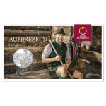 Österreich 10 Euro Silber 2025 - Aufbrezeln - Leder - 2025 - gschneizt & kampelt