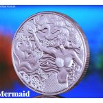 NEU** 1 oz Samoa 2025 - MEERJUNGFRAU / MERMAID greift...