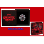 2 oz Tuvalu 2026 Antique - Stranger Things VILLAINS /SCHURKEN - Silber antique finish 5$ - Nostalgie 80er Jahre -Preisgekrönte Netflix Serie