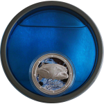 1 oz Niue 2015 Proof - GREAT BARRACUDA  - Meerwasser...