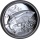 1 oz Australien 2015 Proof Konkav - WEISSER HAI / GREAT WHITE SHARK - Silber 1$