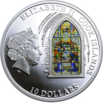 50 g Silber Cook Islands 2011 Proof - Kathedrale von...