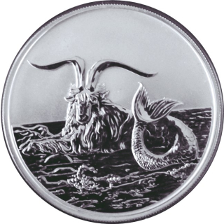 1 oz Tokelau 2015 - STEINBOCK CAPRICORN - Reverse Proof silber - Serie Creatures of Myth & Legend - 5 $