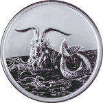 1 oz Tokelau 2015 - STEINBOCK CAPRICORN - Reverse Proof...