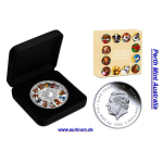 5 oz Tuvalu 2025 Proof Sonderedition - BABY-LUNARE YIN...