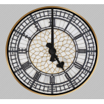 1 oz Malta 5 Euro 2025  Proof - City Hall Uhr BIG BEN LONDON Clock - Silber color