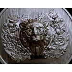 NEU*Einzelstück* 2.18 oz - Kanada 2026 Proof - HERALDISCHER LÖWE / HERALDIC LION -  Kanadischer Wappenlöwe - Extraordinarily High Relief  - 68 g Silber 20 CA$