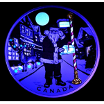 1 oz Kanada 2025 Proof UV-Effekt - SANTA CLAUS...