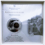 50 g Silber Cook Islands 2012 Proof - St. Katharina Bethlehem BETHLEHEM Windows of Heaven  - 10 $