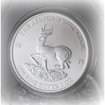 1 oz  Gabun 2016 BU - SPRINGBOCK - 1,000 Frs -...