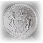 1 oz  Gabun 2016 BU - SPRINGBOCK - 1,000 Frs -...