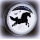 1 oz Kamerun 2014 Black Proof - Jahr des Pferdes YIN YANG / Year of the HORSE - Star Horse Artist Edition - 1000 Francs