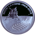 1 oz Australien 2019 Proof - Apollo 11 - 50 Jahre...