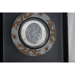 5 oz Solomon Islands 2024 Proof - Jahr des Drachen / Year of the Dragon Mother of Pearl  - PERLMUTT - silber 5 $