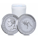 1 oz Australien 2026 BU - Känguru Kangaroo - Silber BU 1 $ - Perth Mint - Anlagesilber / Investment coin