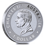 1 oz Australien 2026 BU - Känguru Kangaroo - Silber BU 1 $ - Perth Mint - Anlagesilber / Investment coin