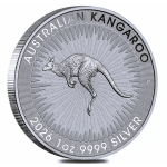 NEU* 1 oz Australien 2026 BU - Känguru Kangaroo - Silber BU 1 $ - Perth Mint - Anlagesilber / Investment coin