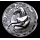 1 oz Frankreich 20 Euro 2026 Ultra High Relief - Jahr des PFERDES / Year of the HORSE - Silber Lunaserie Monnaie de Paris
